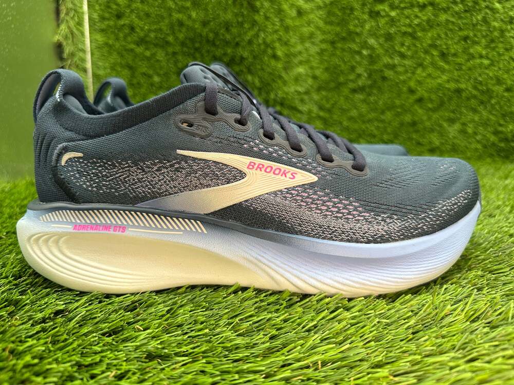 Brooks Adrenaline GTS 25 1204431B486 Athletic Sneaker Women's 9.5B Blue Mesh Gym